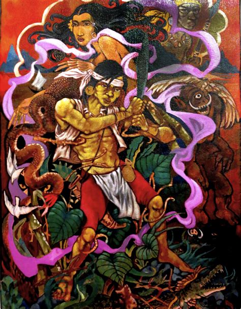 ybalon|The Ibalon (from the Bikol region) .